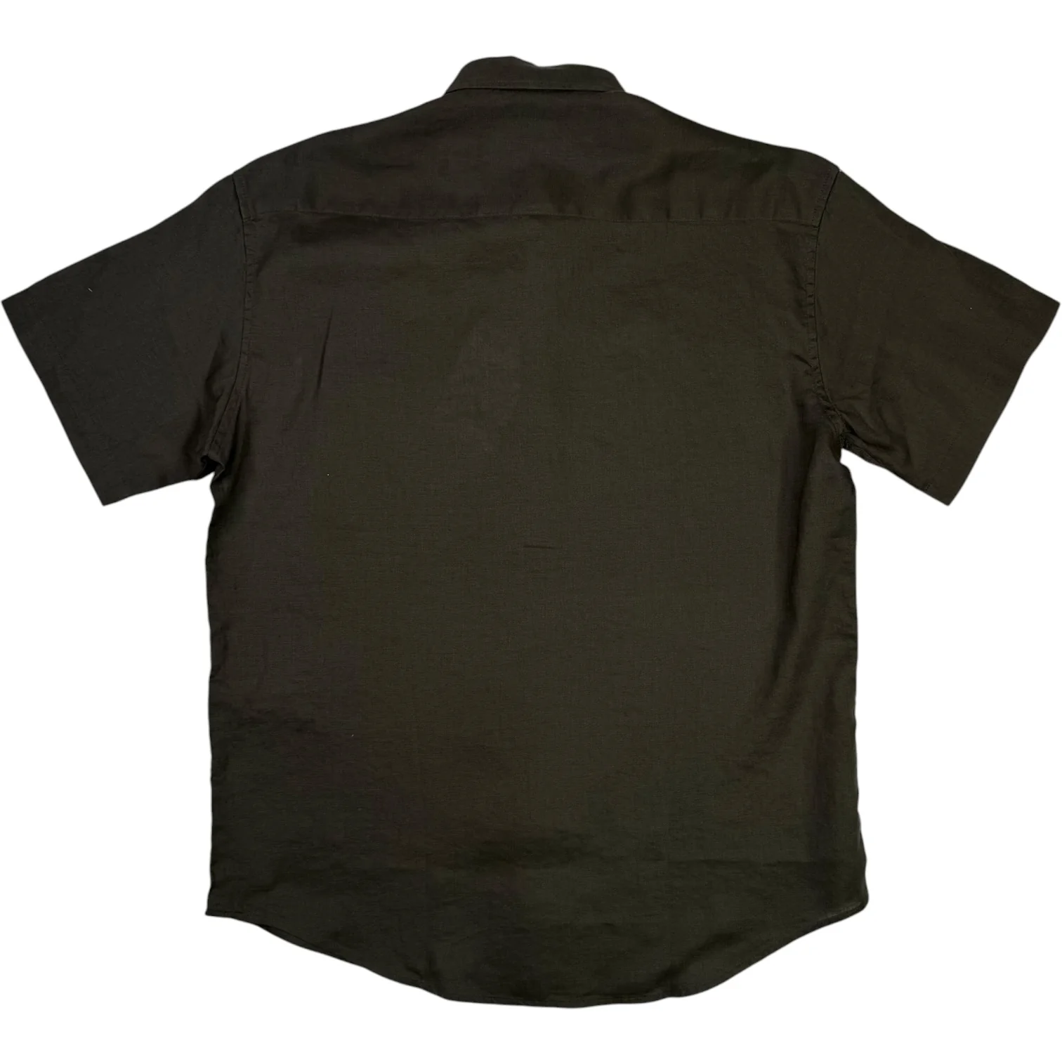 Deon Shirt Dark Army Linen - Image 2