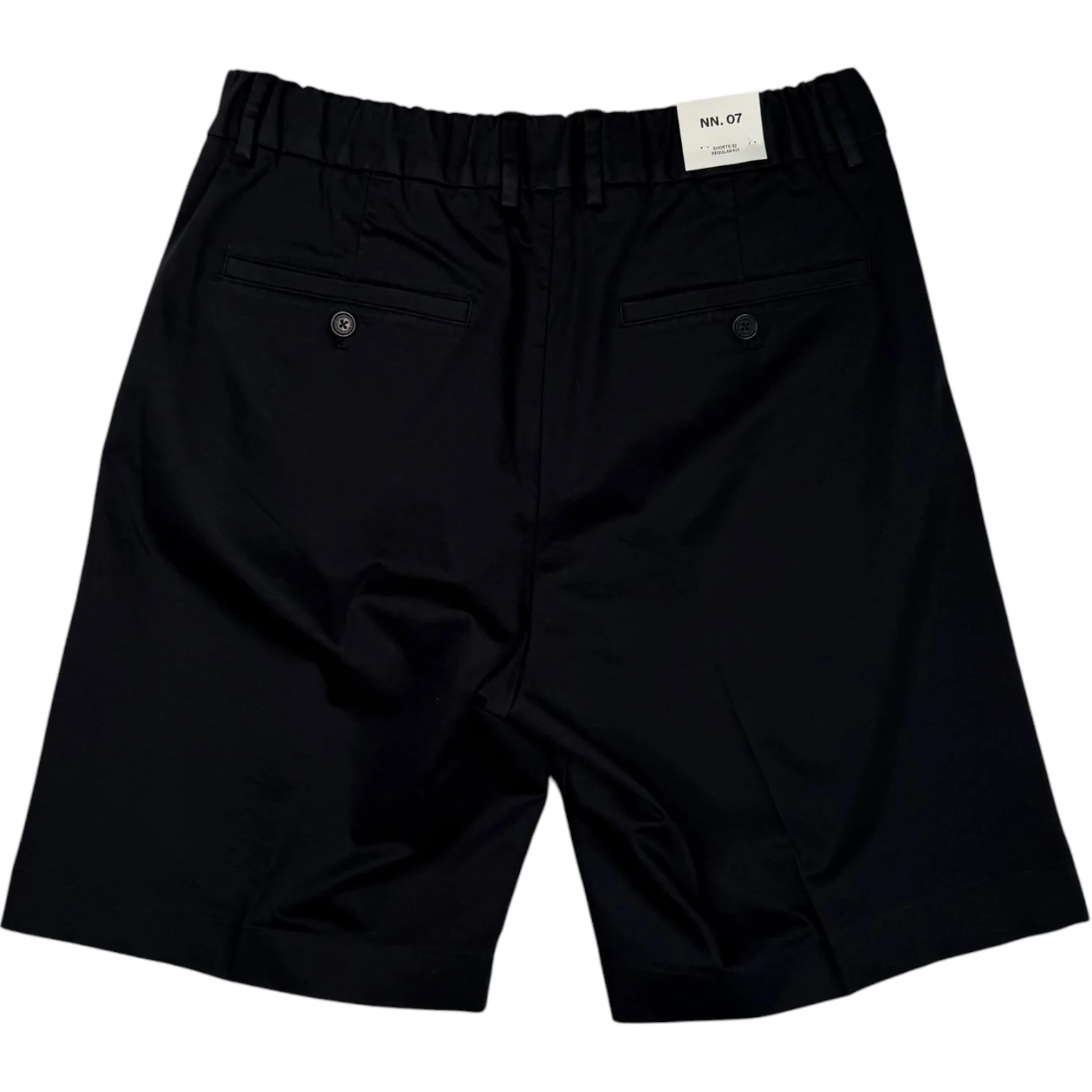 Kay Shorts Navy Blue Cotton - Image 2