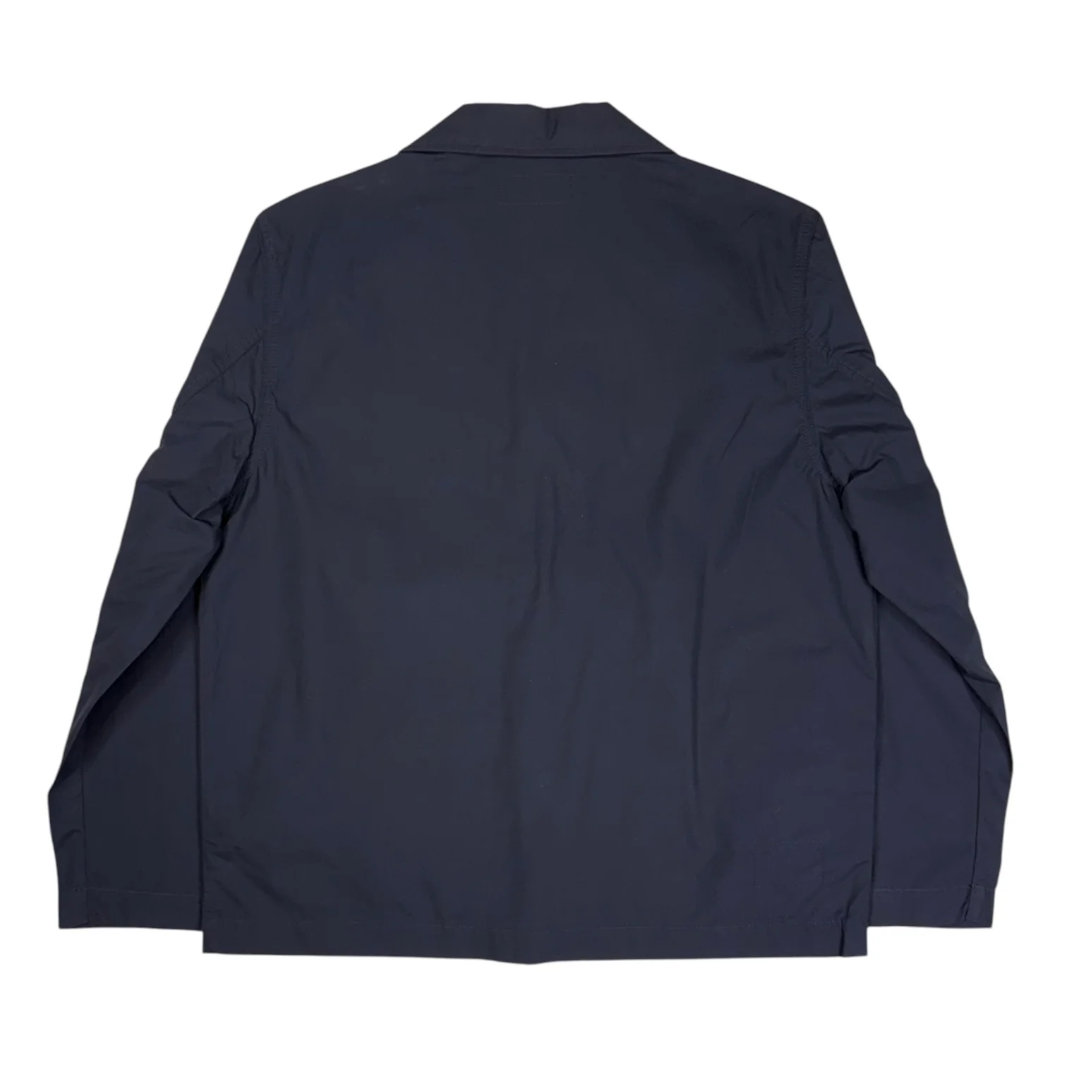 Franck Jacket Peached Poplin Navy - Image 2