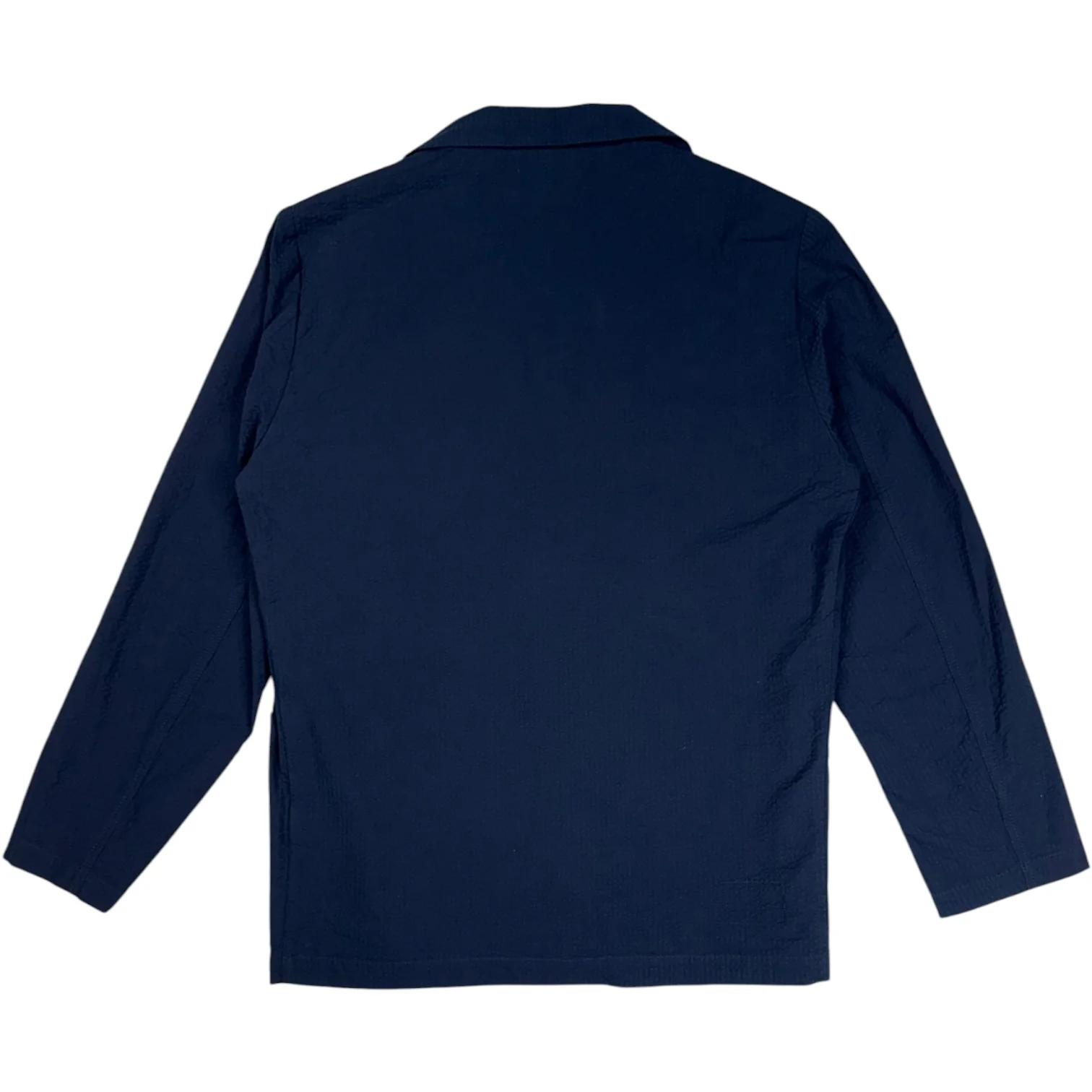 Two Button Jacket Derby Stripe Navy - Image 2