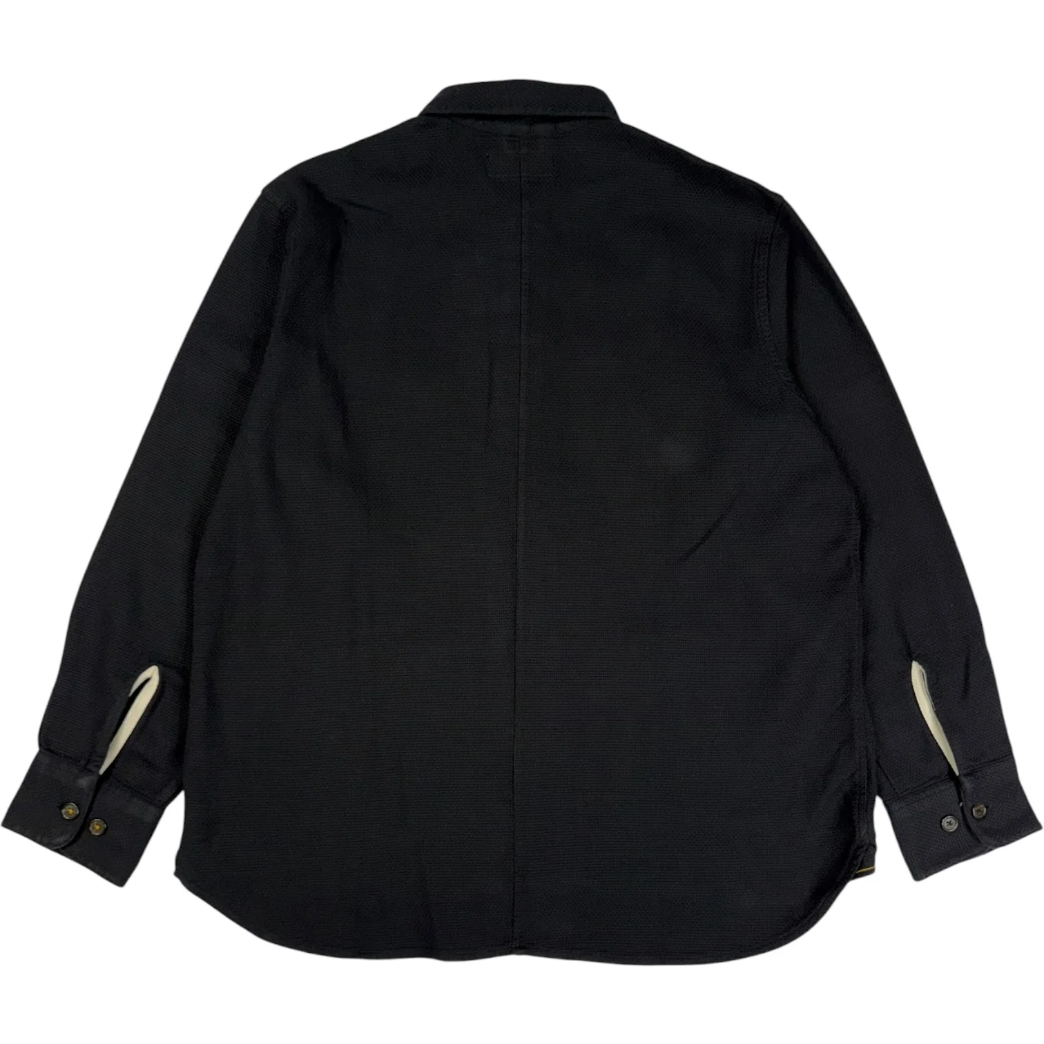 Travail Overshirt Kendal Cotton Black - Image 2