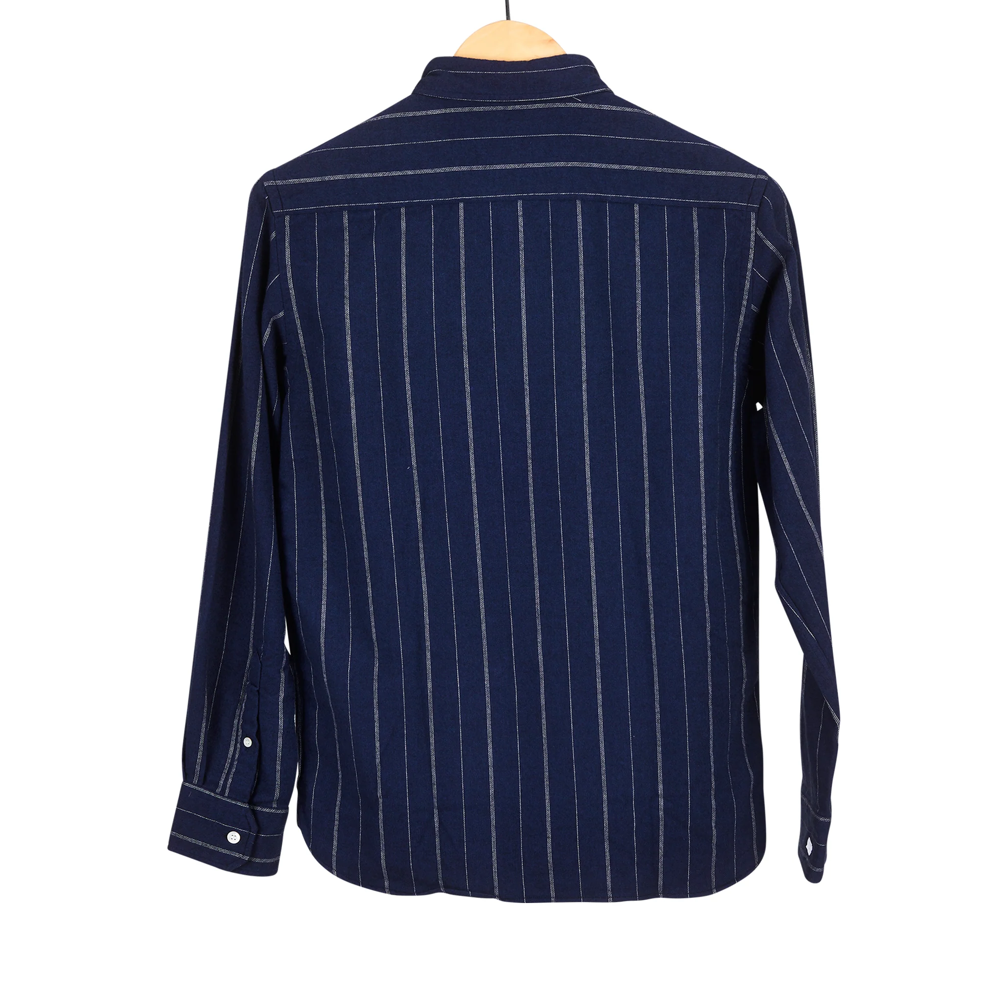 Chest Pocket Shirt Navy Stripe - Image 2