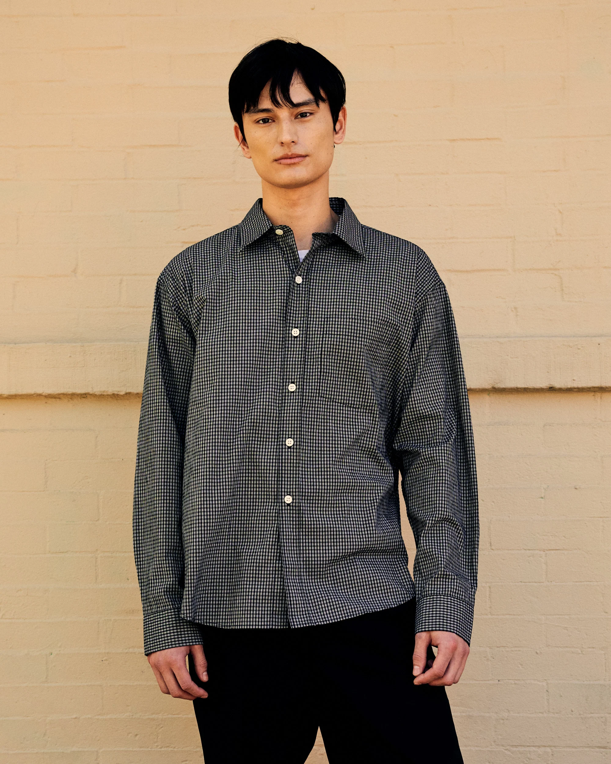 Executive Shirt Black Experienced Check