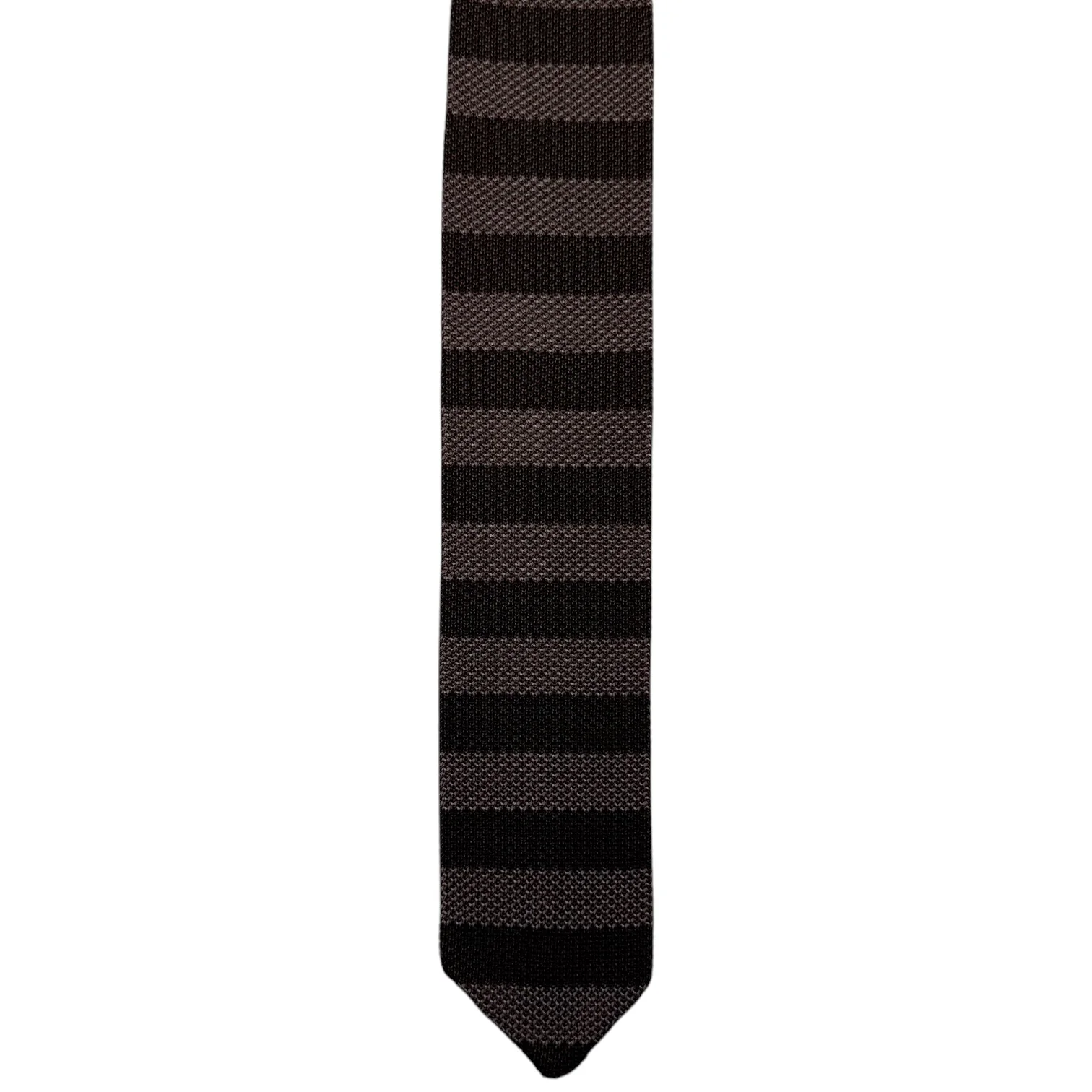 Formal Tie Brown Candy Stripe