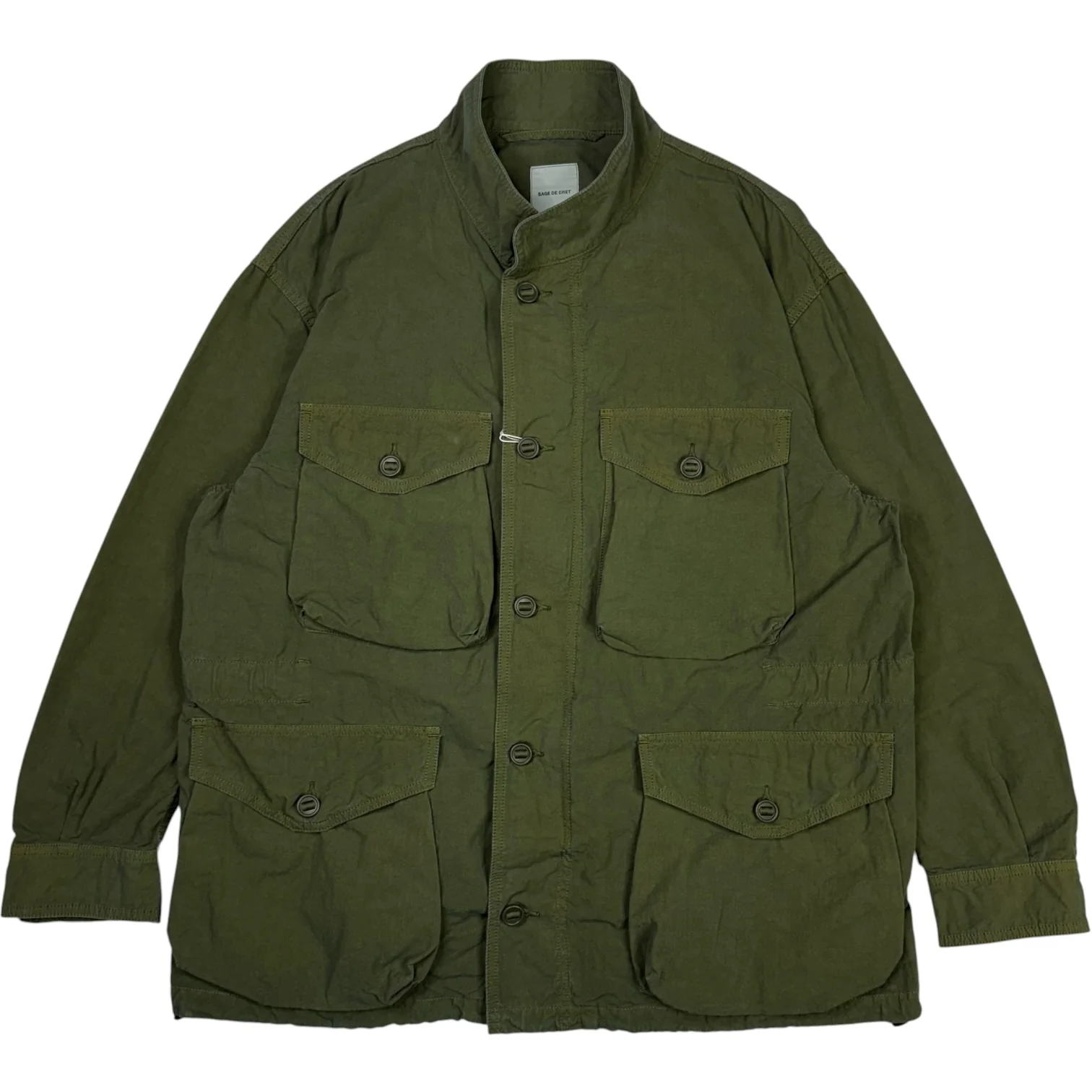 High Density Cotton Hemp Olive M65 Jacket