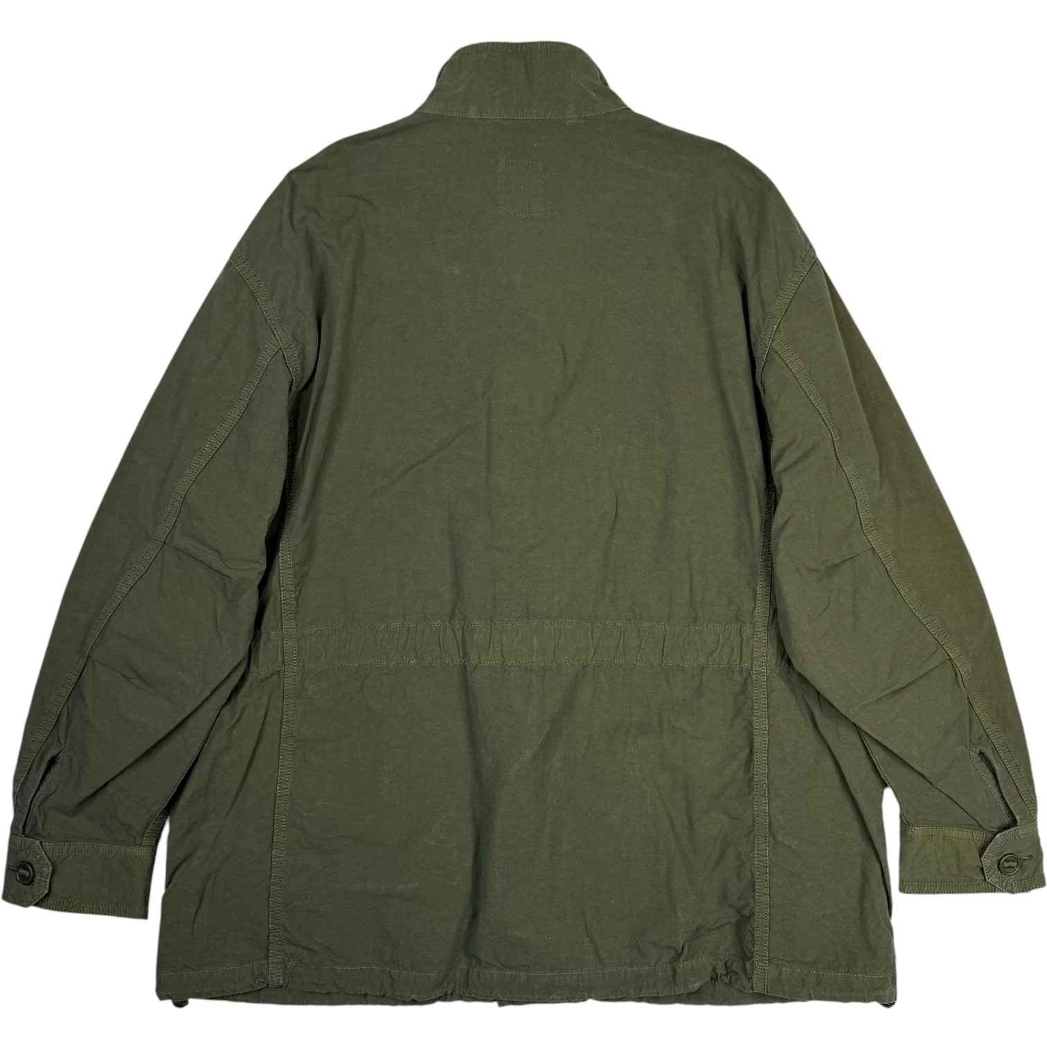 High Density Cotton Hemp Olive M65 Jacket - Image 2