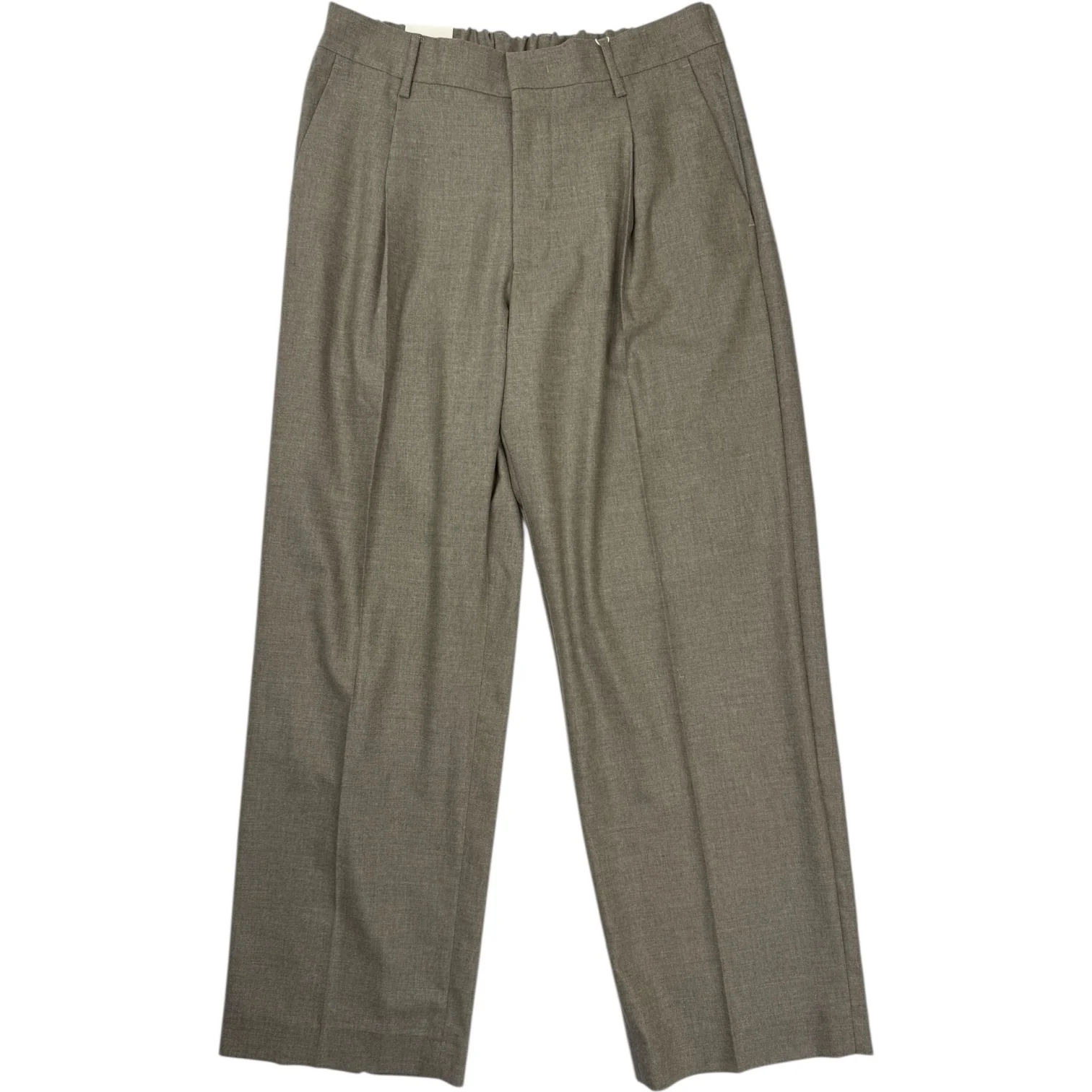 Kay Trouser Spring Wool Blend Desert Khaki