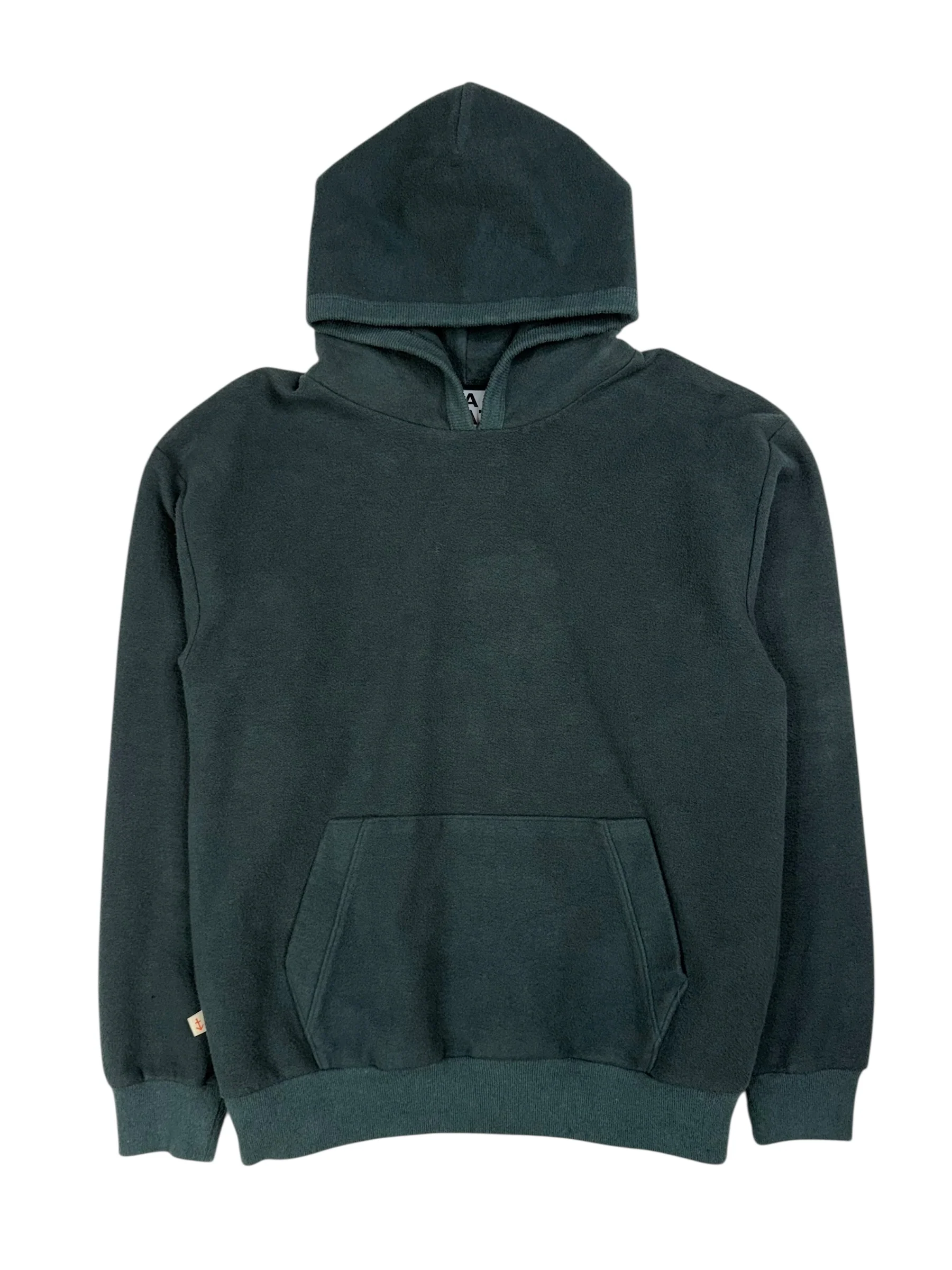 Matias Fleece Hoodie Dark Green