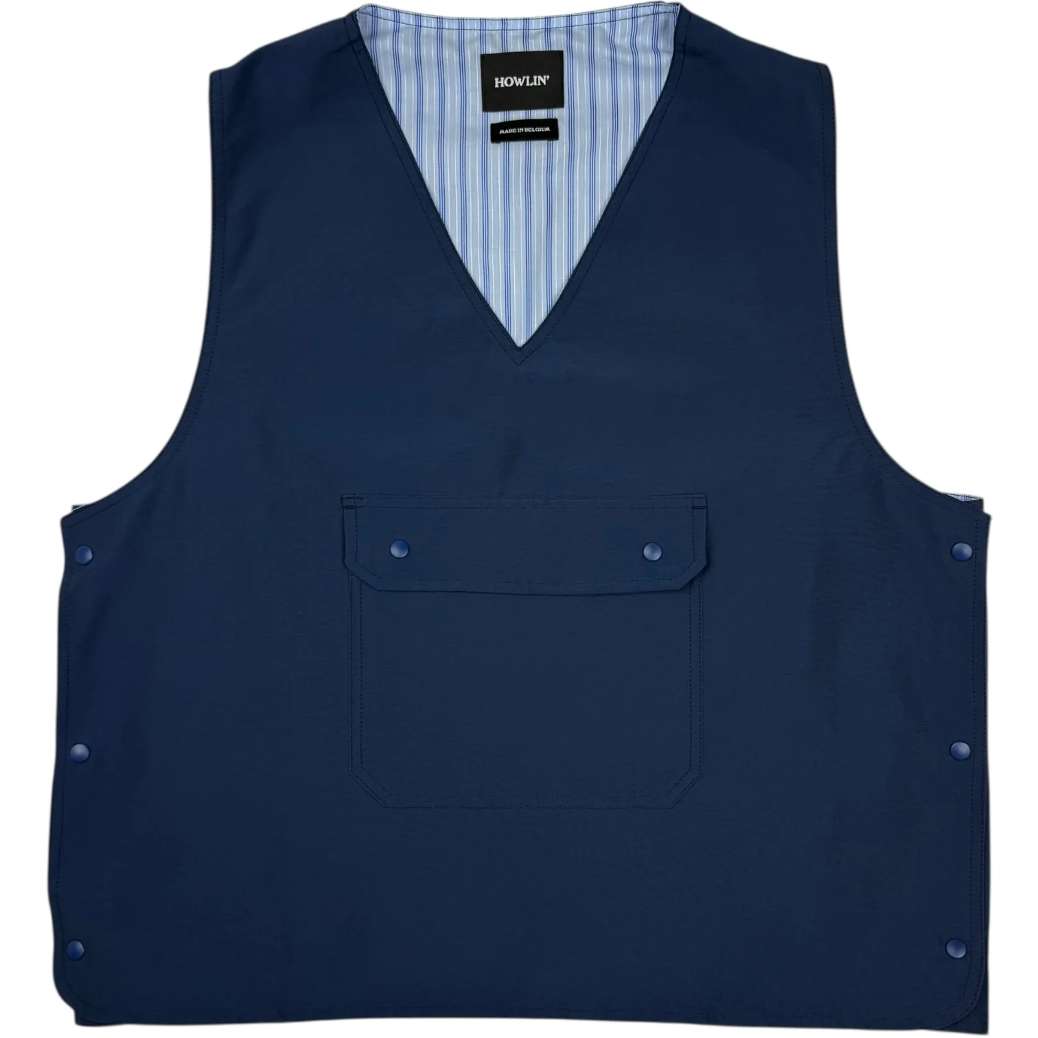 Mutant Disco Vest Water Repellant Nylon Blue