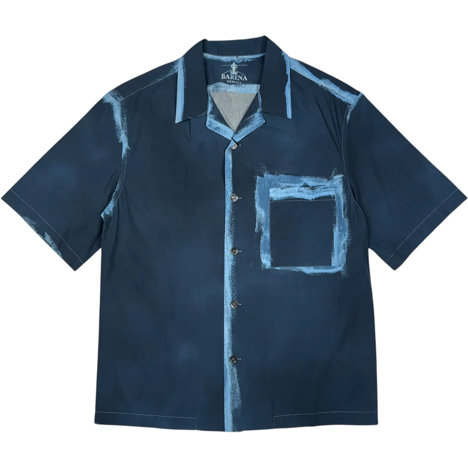 Nalos Short Sleeve Shirt Navy