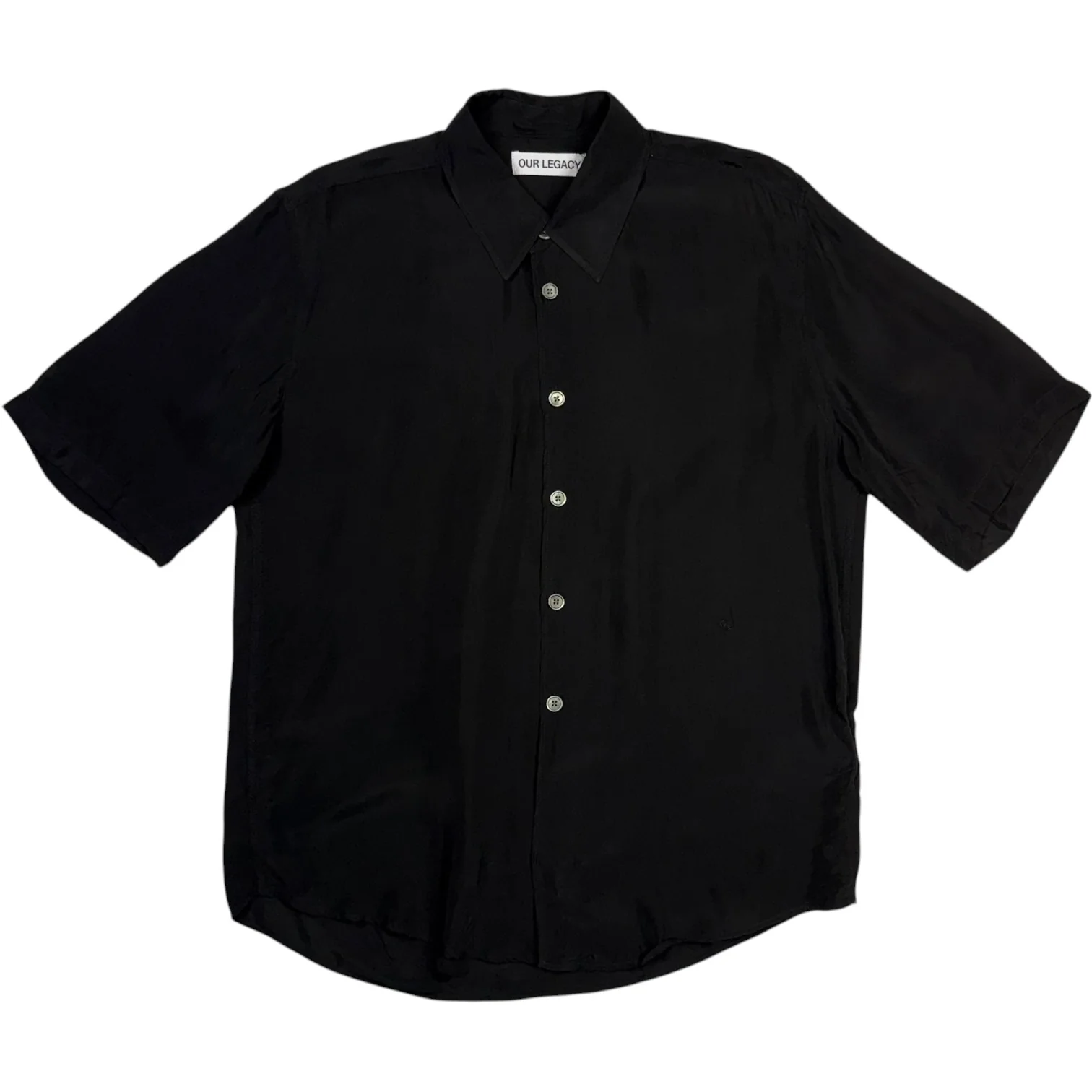 Beyond Shirt Shortsleeve Char Black Dustveil Cupro
