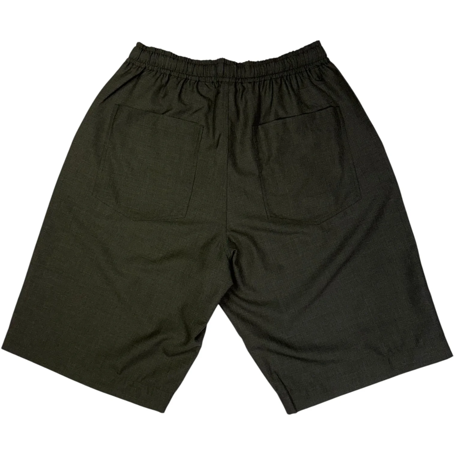Vacation Short Tropical Suiting Olive Marl - Image 2