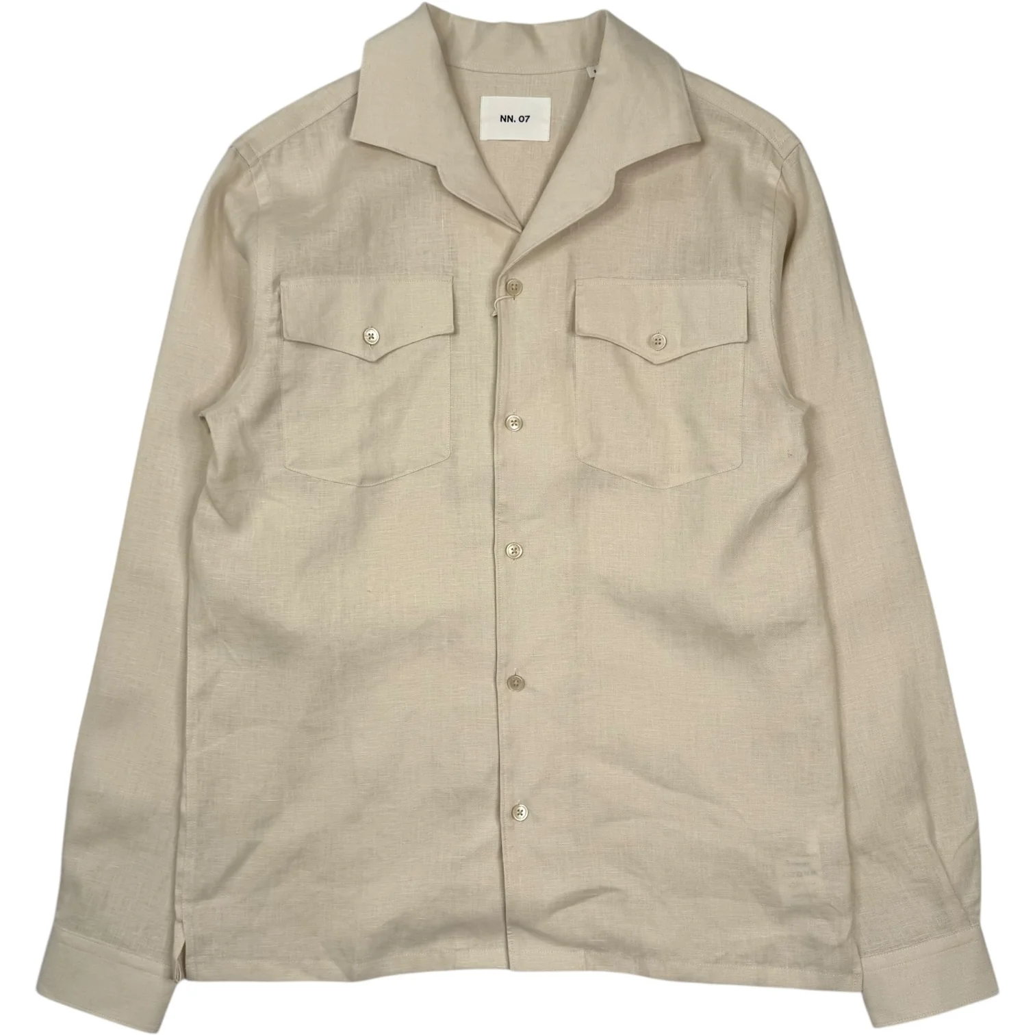 Pax Long Sleeve Shirt Ivory