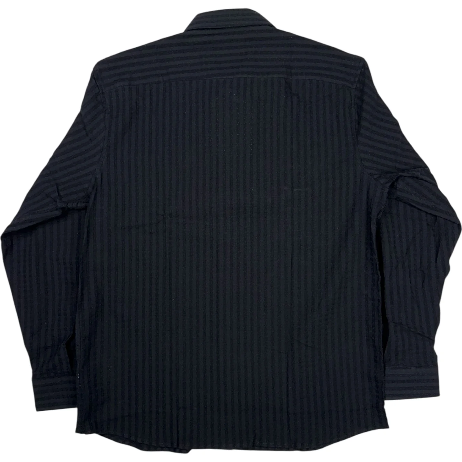 Relaxed Shirt Black Cotton - Image 2