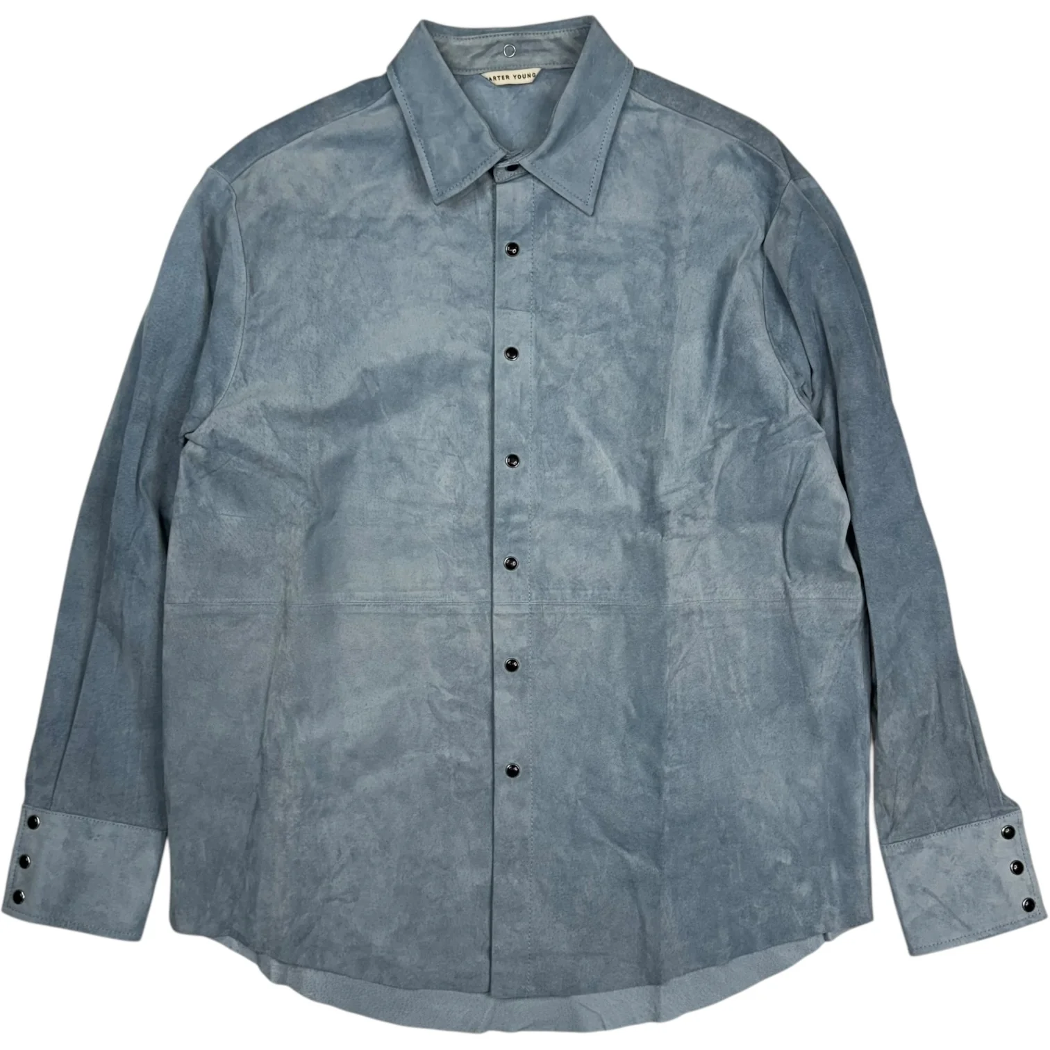 Suede Western Shirt Chlorine - Image 2
