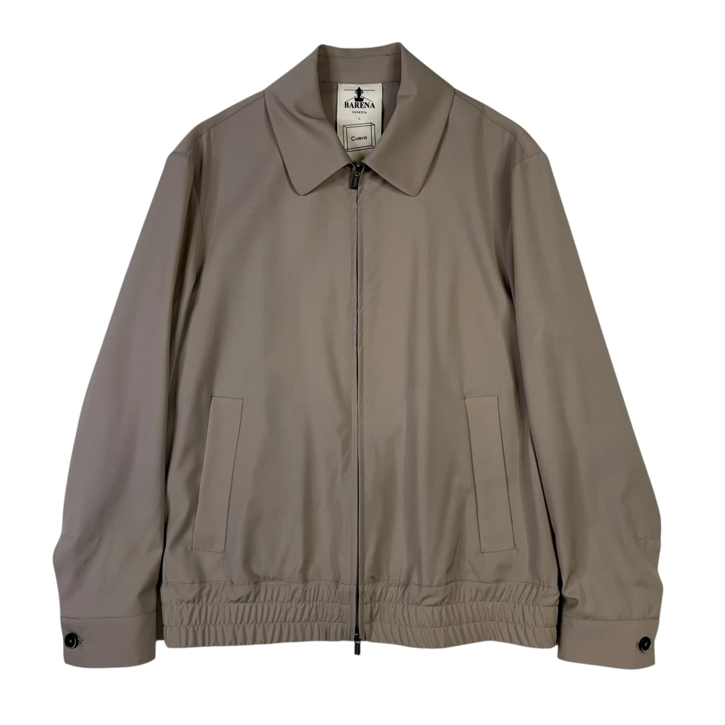 Tibio Tropical Wool Jacket Sasso