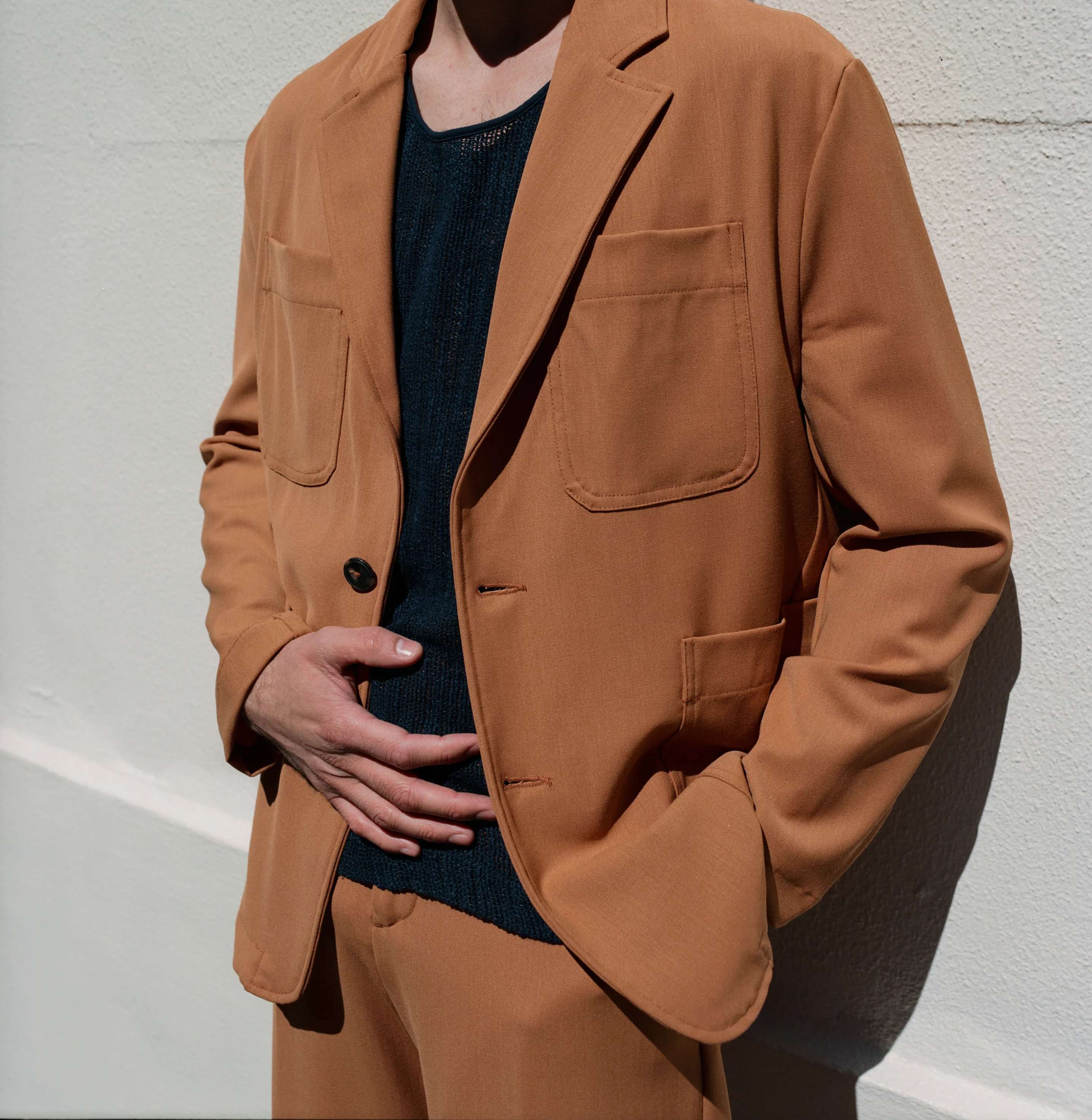 Troy Single Breasted Relaxed Blazer - Image 15